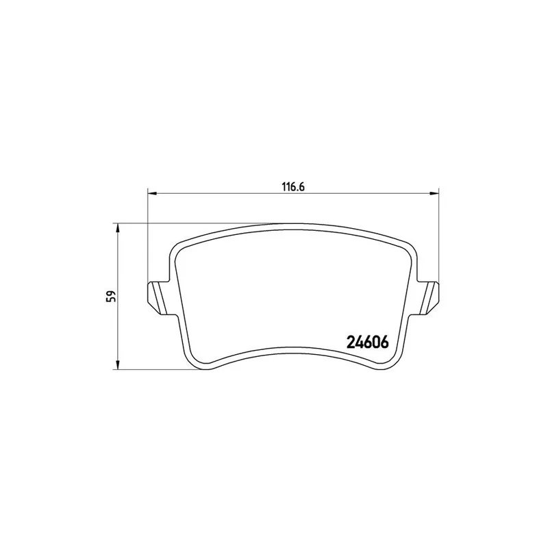 Brake Pads Brembo 07.B315.56 SPORT HP2 Brake Pads Brembo 07.B315.56 SPORT HP2
