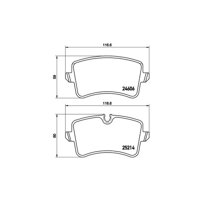 Brake Pads Brembo 07.B315.57 SPORT HP2 Brake Pads Brembo 07.B315.57 SPORT HP2