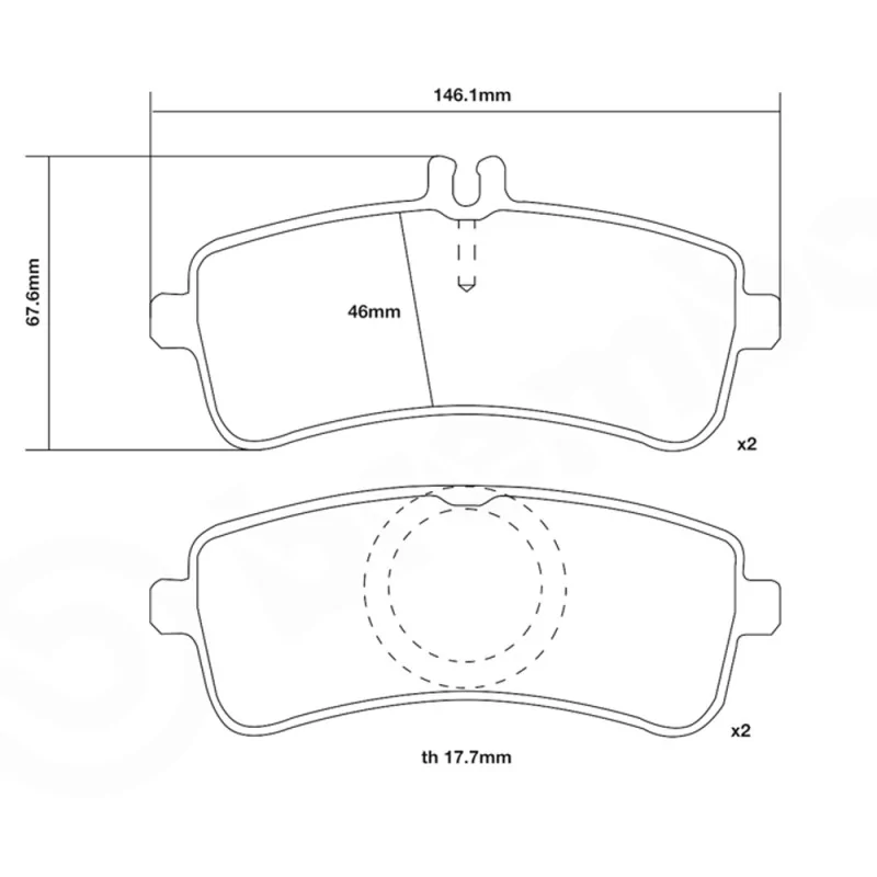 Brake Pads Brembo 07.B315.79 SPORT HP2 Brake Pads Brembo 07.B315.79 SPORT HP2
