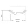 Brake Pads Brembo 07.B315.80 SPORT HP2
