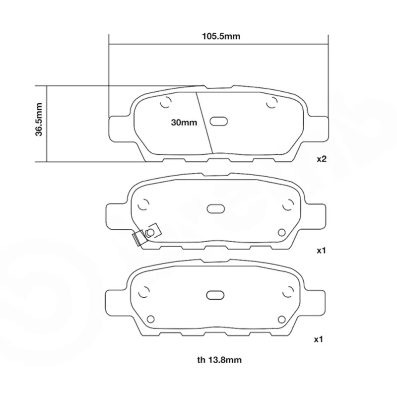 Brake Pads Brembo 07.B315.87 SPORT HP2 Brake Pads Brembo 07.B315.87 SPORT HP2