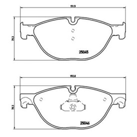 Bremsbeläge Brembo 07.D435.01 SPORT HP2
