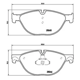 Plaquettes de Frein Brembo 07.D435.01 SPORT HP2