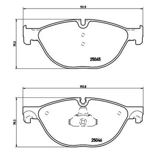 Brake Pads Brembo 07.D435.01 SPORT HP2