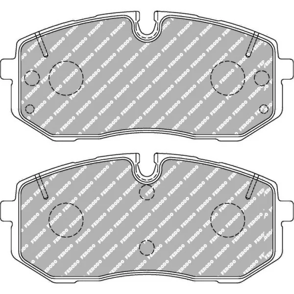 Plaquettes de Frein Ferodo FCP5508H