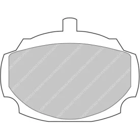Pastiglie Freno Ferodo FCP823Z