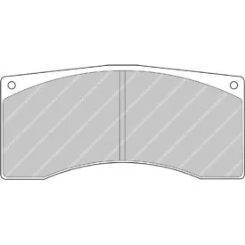 Bremsbeläge Ferodo FRP1077TL180
