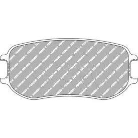 Bremsbeläge Ferodo FRP3152TL163