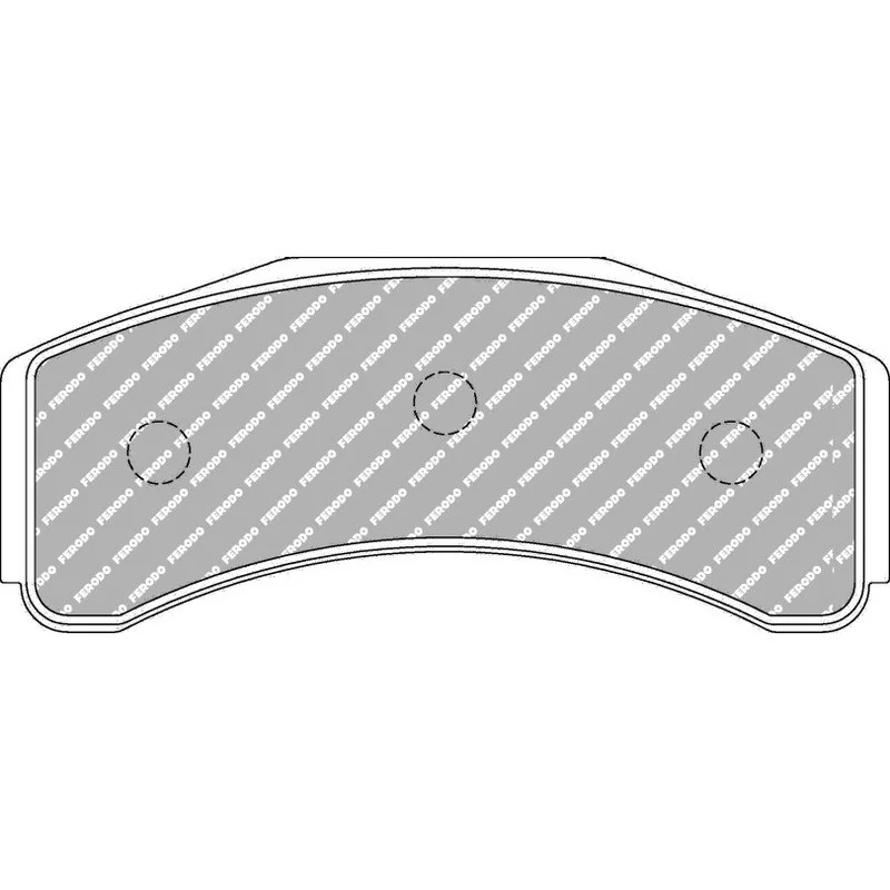Plaquettes de Frein Ferodo FRP3167TL180 Plaquettes de Frein Ferodo FRP3167TL180