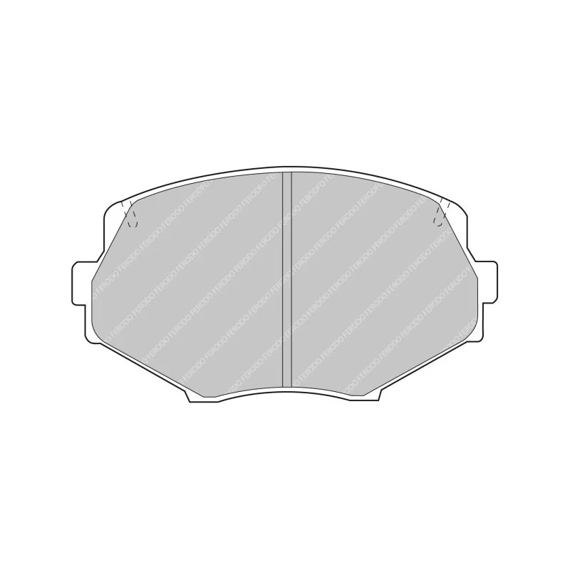 Plaquettes de Frein Tuning Ferodo FDS1011 Plaquettes de Frein Tuning Ferodo FDS1011
