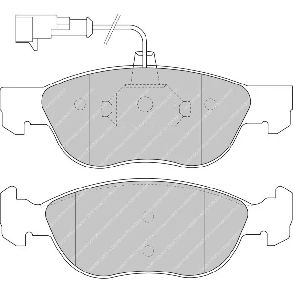 Plaquettes de Frein Tuning Ferodo FDS1056