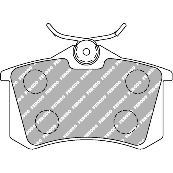 Plaquettes de Frein Tuning Ferodo FDS1083