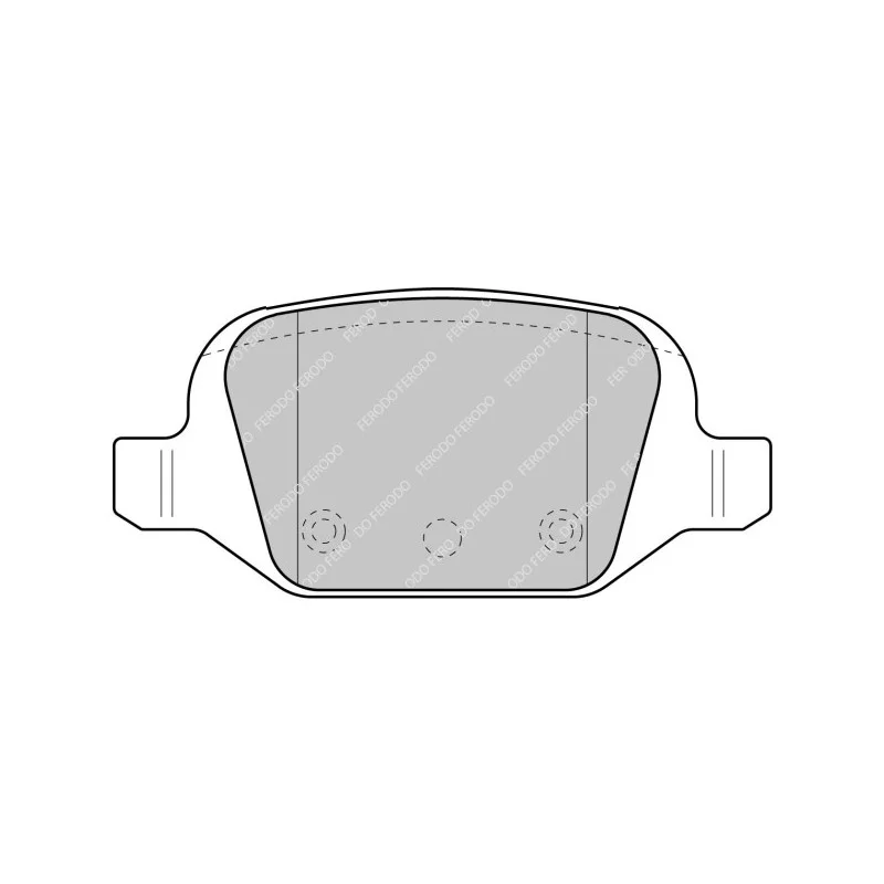 Plaquettes de Frein Tuning Ferodo FDS1324 Plaquettes de Frein Tuning Ferodo FDS1324
