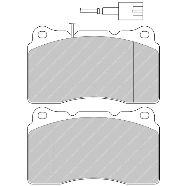 Tuning Brake Pads Ferodo FDS1334