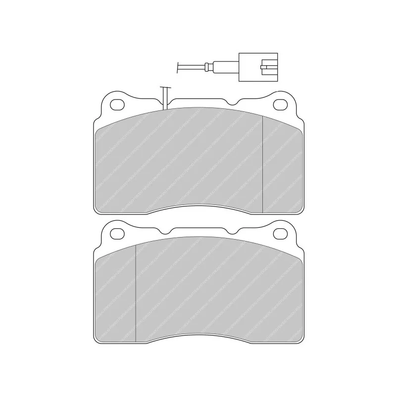 Tuning Brake Pads Ferodo FDS1334 Tuning Brake Pads Ferodo FDS1334