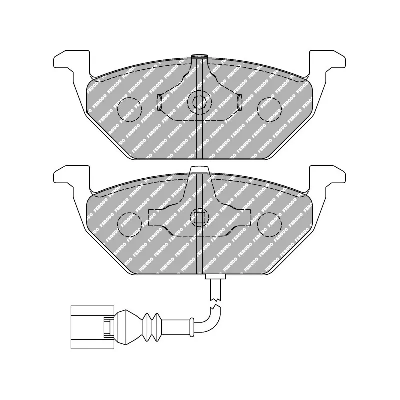 Tuning Brake Pads Ferodo FDS1398 Tuning Brake Pads Ferodo FDS1398