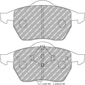 Plaquettes de Frein Tuning Ferodo FDS1463