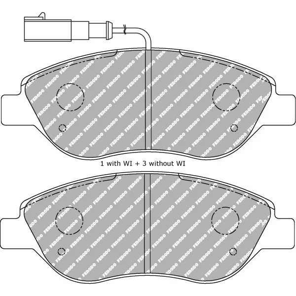 Pastiglie Freno Tuning Ferodo FDS1468
