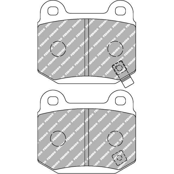 Plaquettes de Frein Tuning Ferodo FDS1562