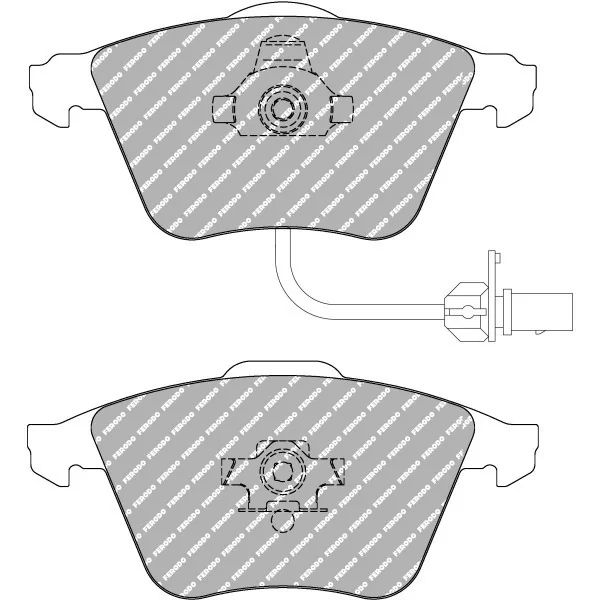 Plaquettes de Frein Tuning Ferodo FDS1629