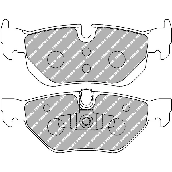 Plaquettes de Frein Tuning Ferodo FDS1807