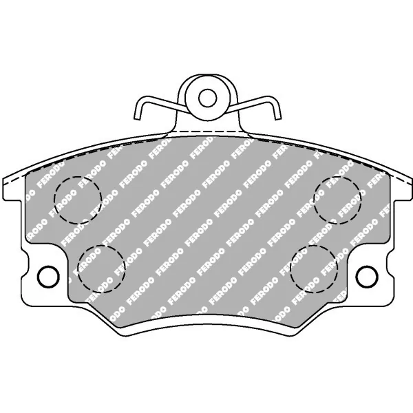 Pastiglie Freno Tuning Ferodo FDS370