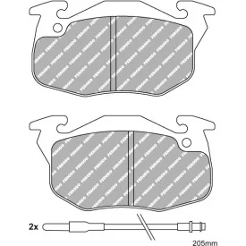 Tuning Brake Pads Ferodo FDS393