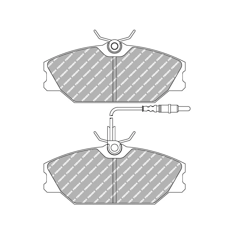 Tuning Brake Pads Ferodo FDS406 Tuning Brake Pads Ferodo FDS406