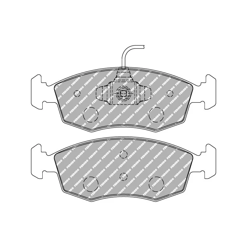 Tuning Brake Pads Ferodo FDS4353 Tuning Brake Pads Ferodo FDS4353
