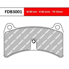 Pastiglie Freno Kart Ferodo FDB3001KA