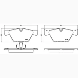 Bremsbeläge Brembo 07.B314.97 SPORT HP2