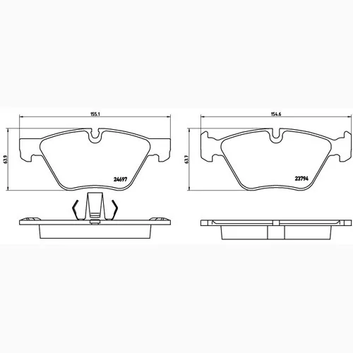 Brake Pads Brembo 07.B314.97 SPORT HP2