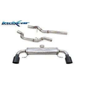 Escape Inoxcar AUDI A1 (Type 8X) AUA1.02.10BLACKCERAMIC