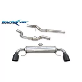 Escape Inoxcar AUDI A1 (Type 8X) AUA1.02.10BLACKCERAMIC