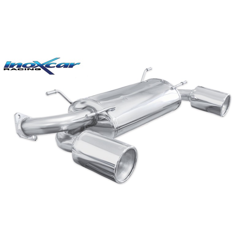 Echappement Inoxcar SUBARU BRZ SUBRZ.01.120M Echappement Inoxcar SUBARU BRZ SUBRZ.01.120M