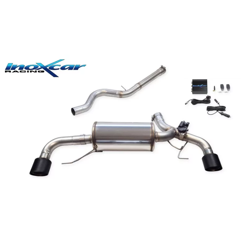 Exhaust Inoxcar BMW SERIE 2 - G42 VALV.BMG42.01.XR10BLACKMATT Exhaust Inoxcar BMW SERIE 2 - G42 VALV.BMG42.01.XR10BLACKMATT