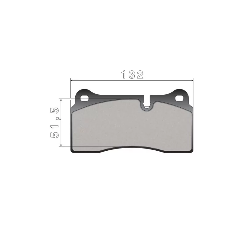 Juego de Pastillas Brembo GT - 107486580 Juego de Pastillas Brembo GT - 107486580