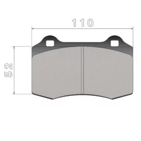 Brembo GT Brake Pad Set - 107514631