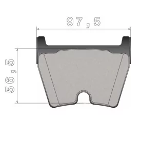 Brembo GT Brake Pad Set - 107931244