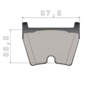 Brembo GT Bremsbelagsatz - 107931244