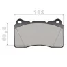 Brembo GT Bremsbelagsatz - 107836521
