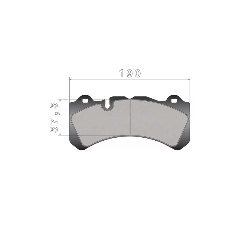 Brembo GT Bremsbelagsatz - 107955113 Brembo GT Bremsbelagsatz - 107955113