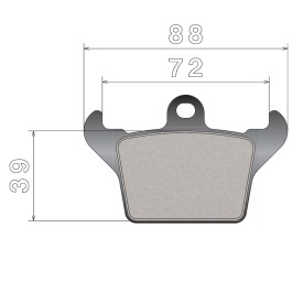 Brembo GT Bremsbelagsatz - 107592510