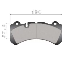 Kit Pastiglie Brembo GT (con accessori) - 207955113