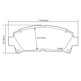 Brake Pads Brembo 07.B314.24 SPORT HP2