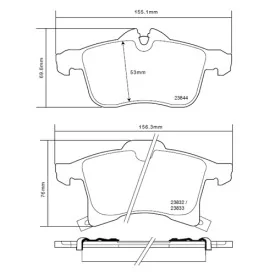 Brake Pads Brembo 07.B314.26 SPORT HP2