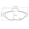 Brake Pads Brembo 07.B314.28 SPORT HP2