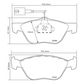 Pastiglie Freno Brembo 07.B314.29 SPORT HP2
