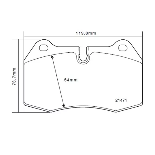 Plaquettes de Frein Brembo 07.B314.36 SPORT HP2