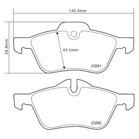 Bremsbeläge Brembo 07.B314.46 SPORT HP2